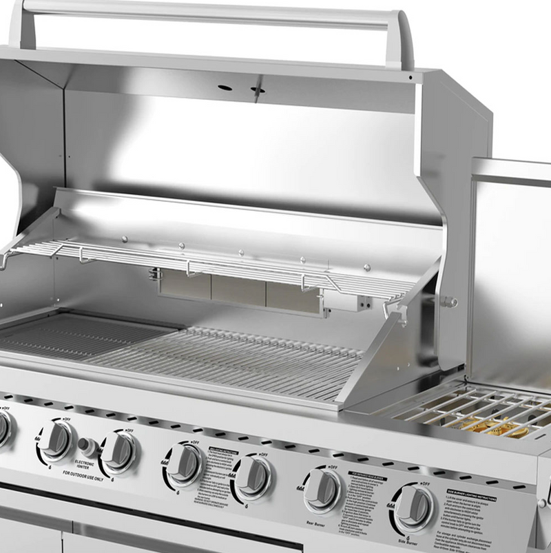 Whistler Cirencester 6 Burner Barbecue with Side Burner