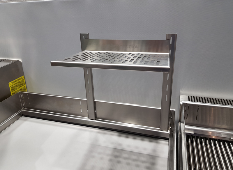 Arris GV409 grillvapor gas radiant chargrill with water tray