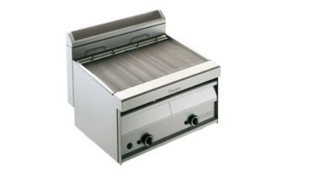 Arris GV807 grillvapor gas radiant chargrill with water tray