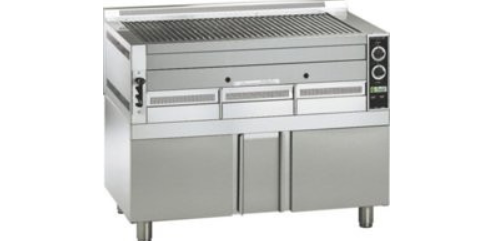 Fimar Lava Rock Gas Chargrill with Eight Burners