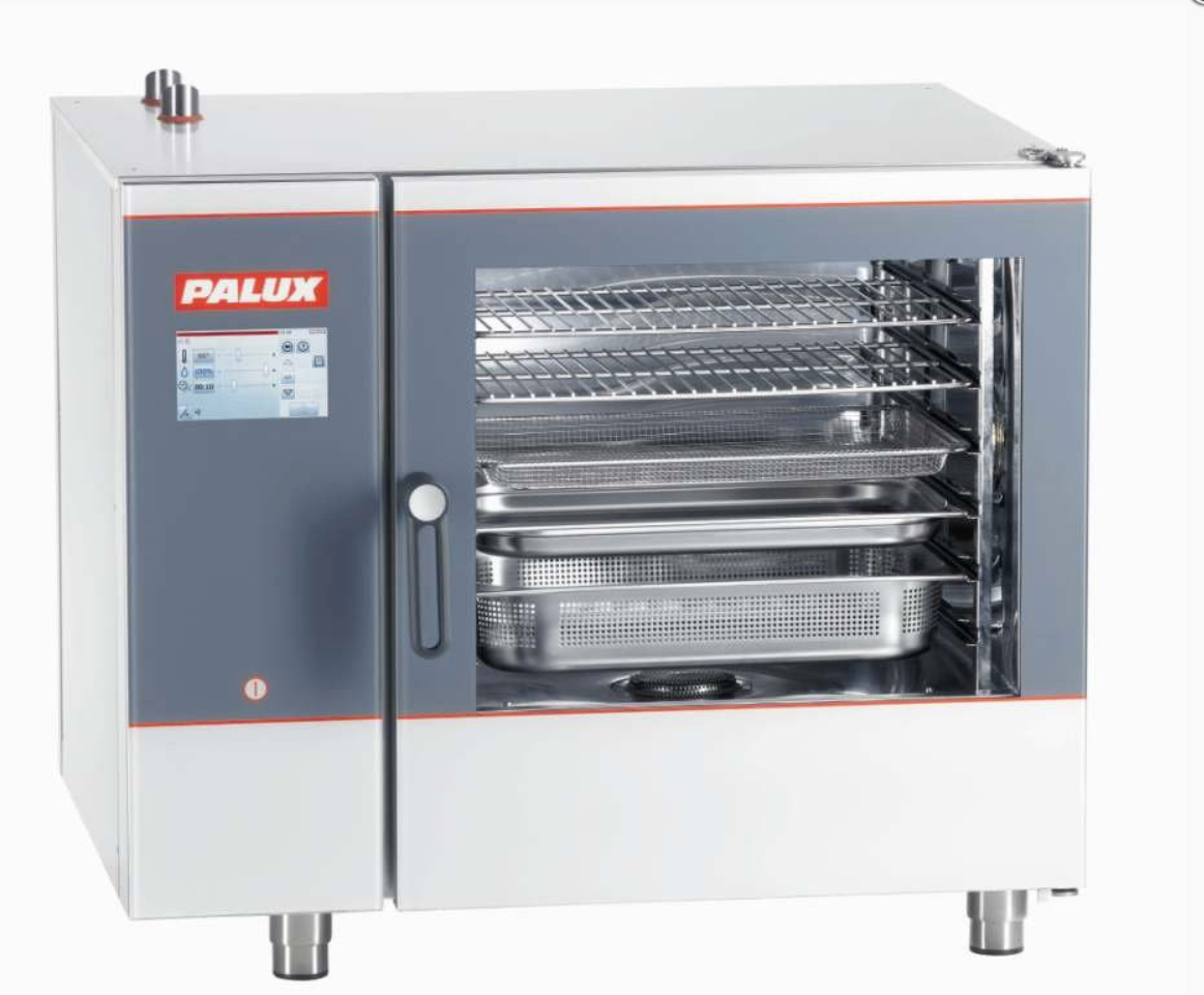 PALUX maxi 611bql-w - 7 x 2/1gn electric combi oven with wash system ...