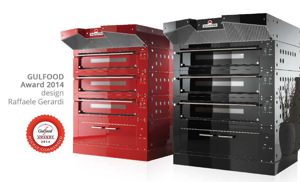 ITALFORNI BULL OVEN BLX - 8 X 12" pizzas per deck - single, twin, triple deck options