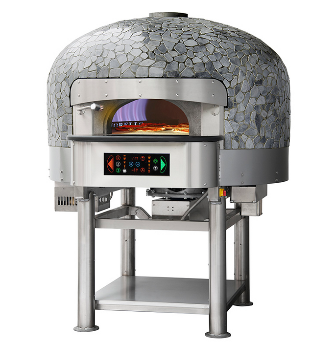 MORELLO FORNI FGR gas dome pizza oven - rotating oven floor