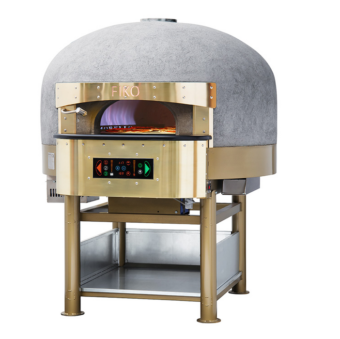 MORELLO FORNI FGR gas dome pizza oven - rotating oven floor