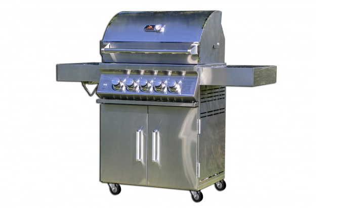 Whistler Bibury 3 Burner Barbecue with Rotisserie and Weather Cover