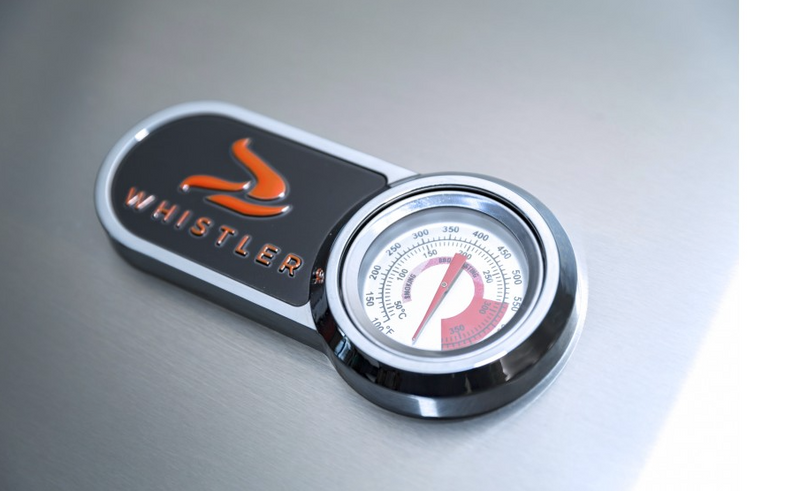 Whistler Bibury 3 Burner Barbecue with Rotisserie and Weather Cover