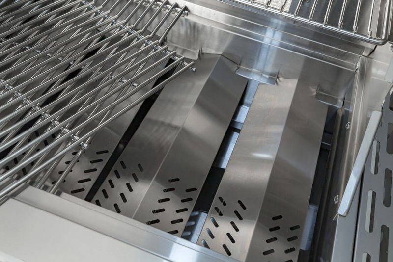 Whistler Bibury 4 Burner Barbecue with Rotisserie and Weather Cover