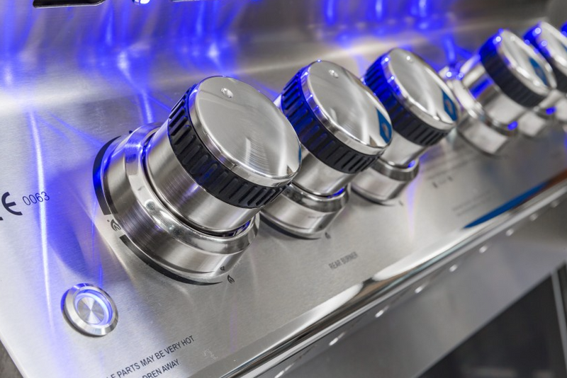 Whistler Bibury 5 Burner Barbecue with Rotisserie and Weather Cover