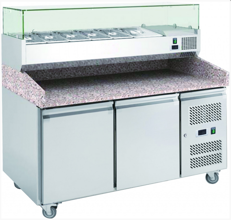 CHEFSRANGE PP2+ - 2 DOOR PIZZA PREP COUNTER