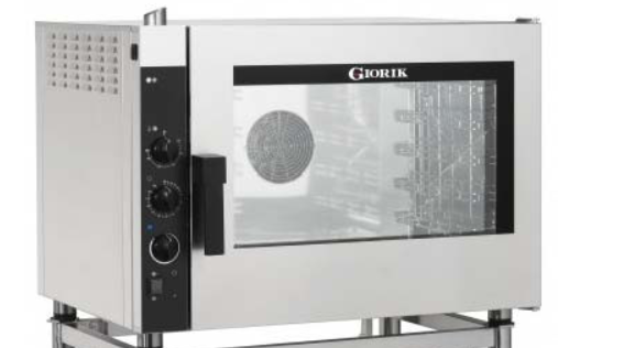 Giorik EasyAir EMG52 5 Rack Gas Convection Oven with Humidity & 2 Speed Fan
