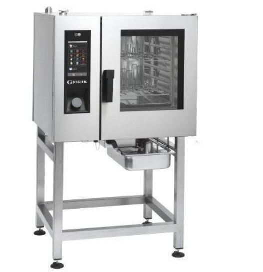Giorik sete061fw 6 x 1/1gn electric chicken combi oven with wash system