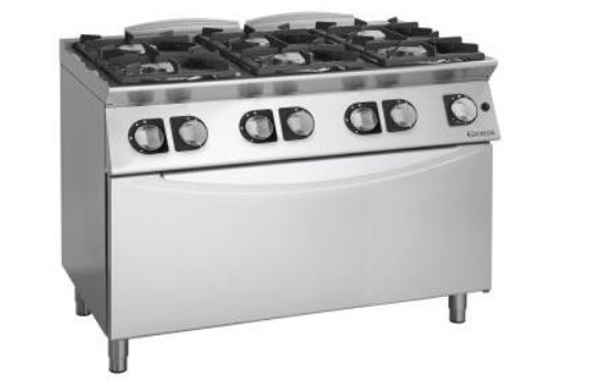 GIORIK ECG760H - 6 burner gas range with maxi oven