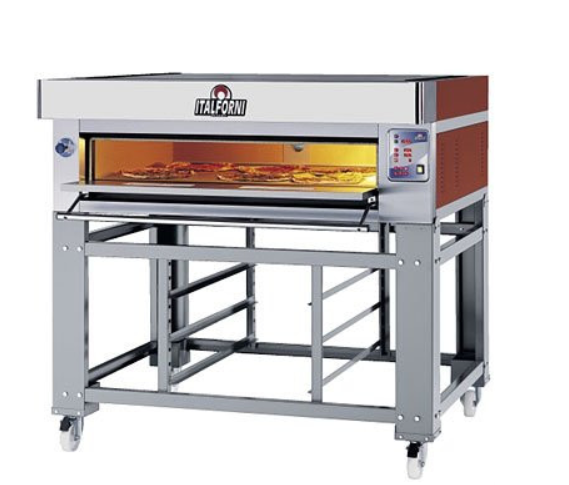 ITALFORNI es12-1 heavy duty single deck pizza oven - 12 x 12" pizzas