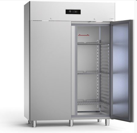 Sagi NE150B Upright Double Door Freezer – 2/1GN