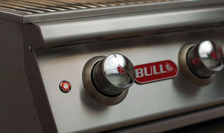 Bull Outlaw 4 Burner Gas BBQ Grill - Cart Stainless Steel