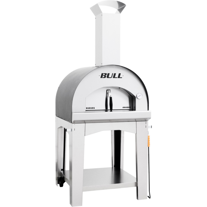 Bull Large Wood-Fired Pizza Oven and Cart