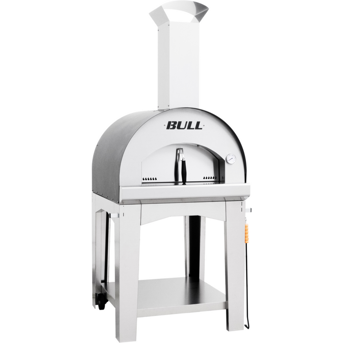 BULL Large Pizza Oven & Cart (Complete) Made in Italy