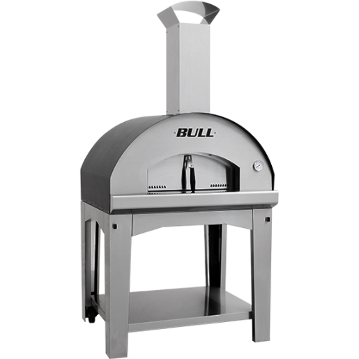 Bull Extra Large Pizza Oven & Cart - Wood Fired