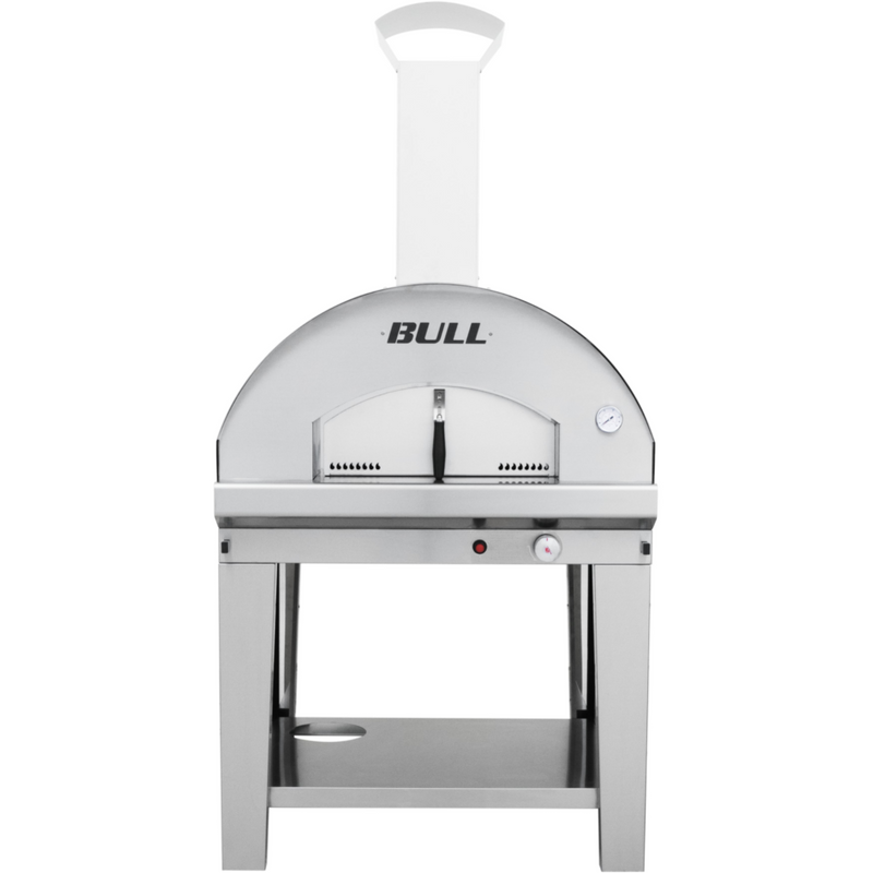 Bull Extra Large Gas-Fired Pizza Oven and Cart