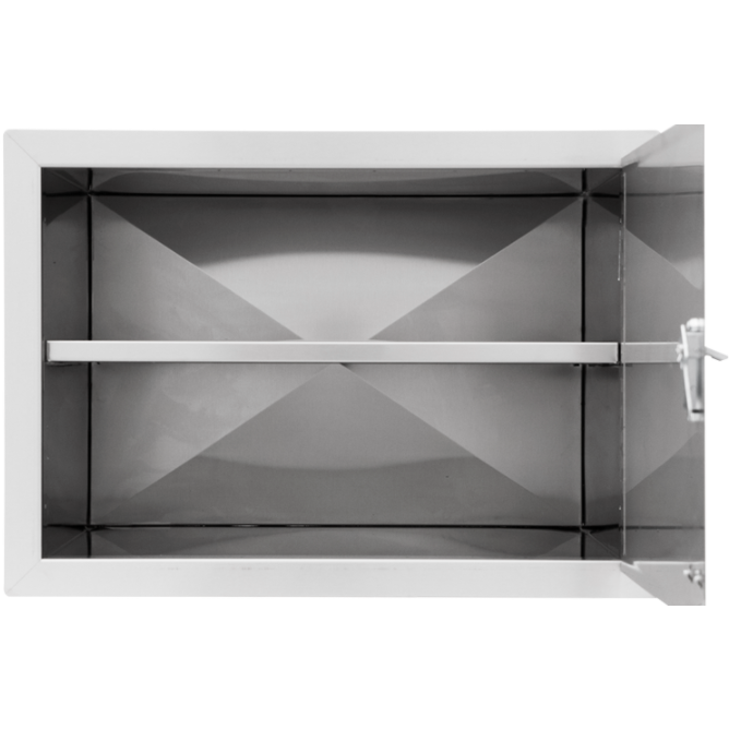 Bull Horizontal Access Door Pantry Insert & Access Door with Lock and Frame