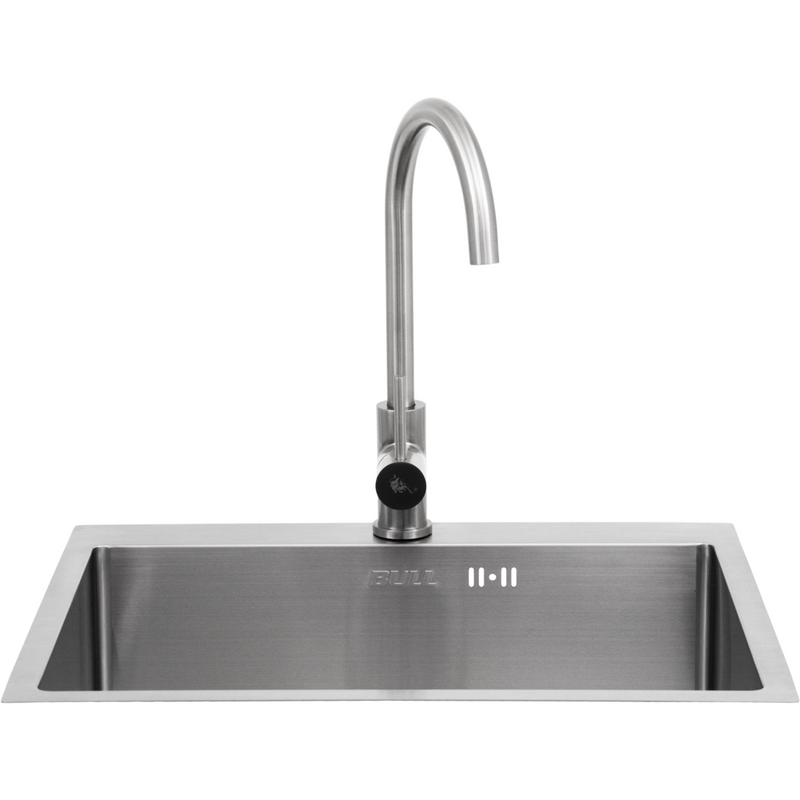 Bull Branded Stainless Steel Premium Large Sink - 43x36cm