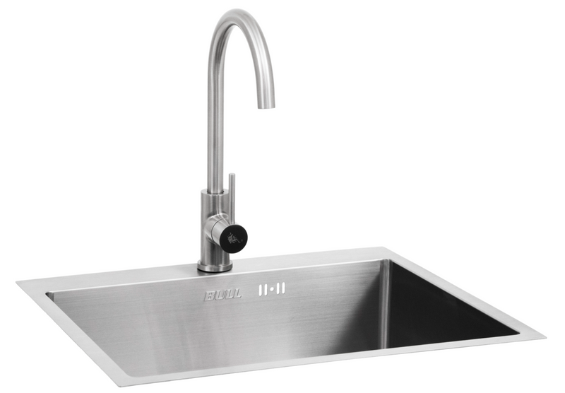 Bull Branded Stainless Steel Premium Large Sink - 43x36cm