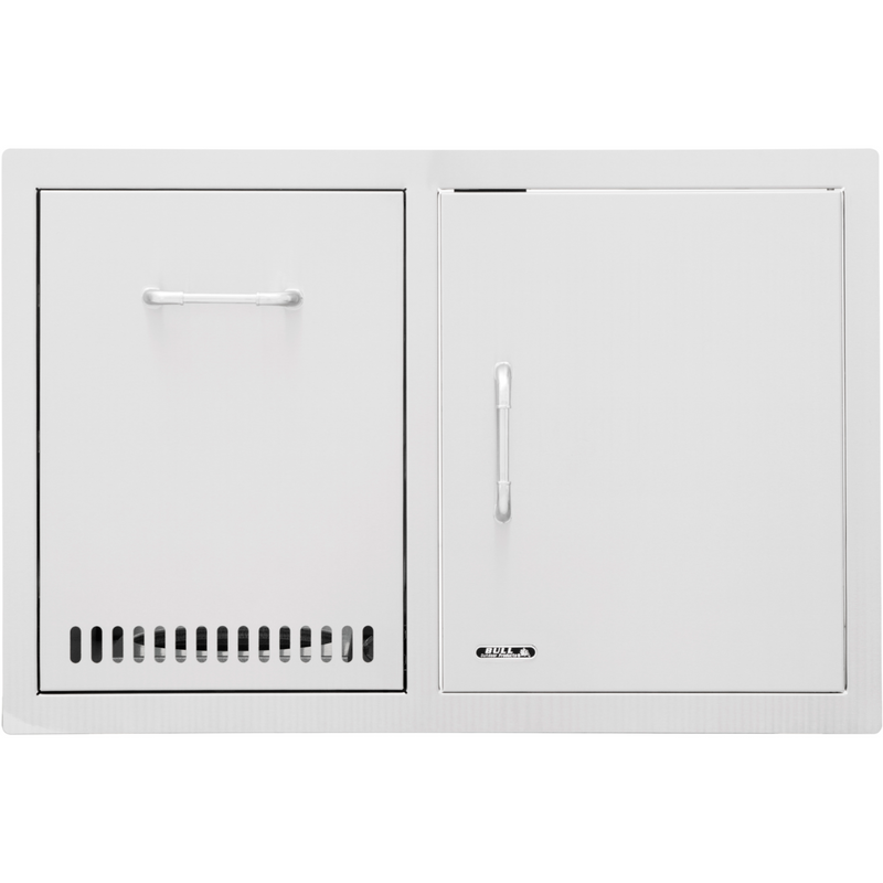 Bull Door/Propane Drawer Combo Stainless Steel -76cm
