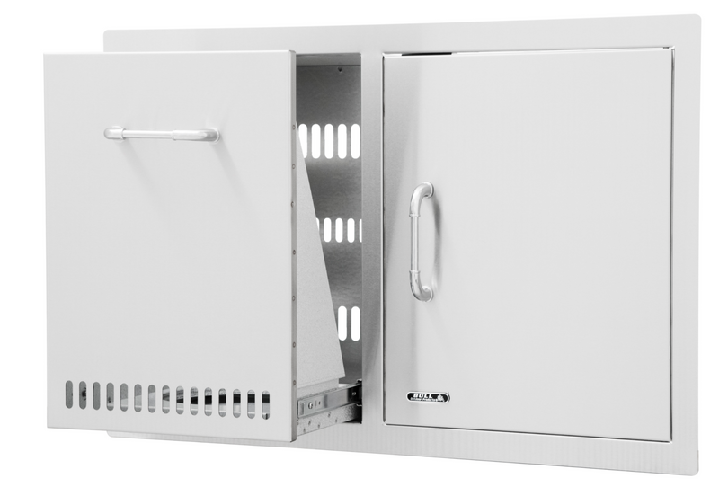 Bull Door/Propane Drawer Combo Stainless Steel -76cm