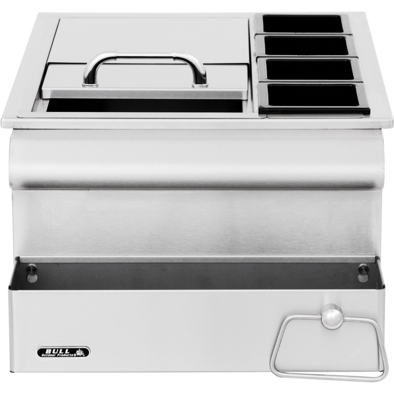 Bull Stainless steel 46cm Bar Caddy