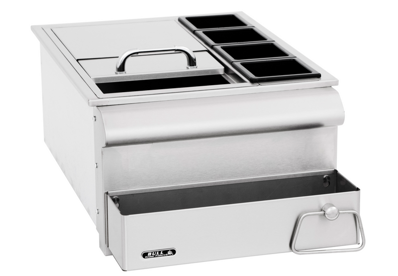 Bull Stainless steel 46cm Bar Caddy