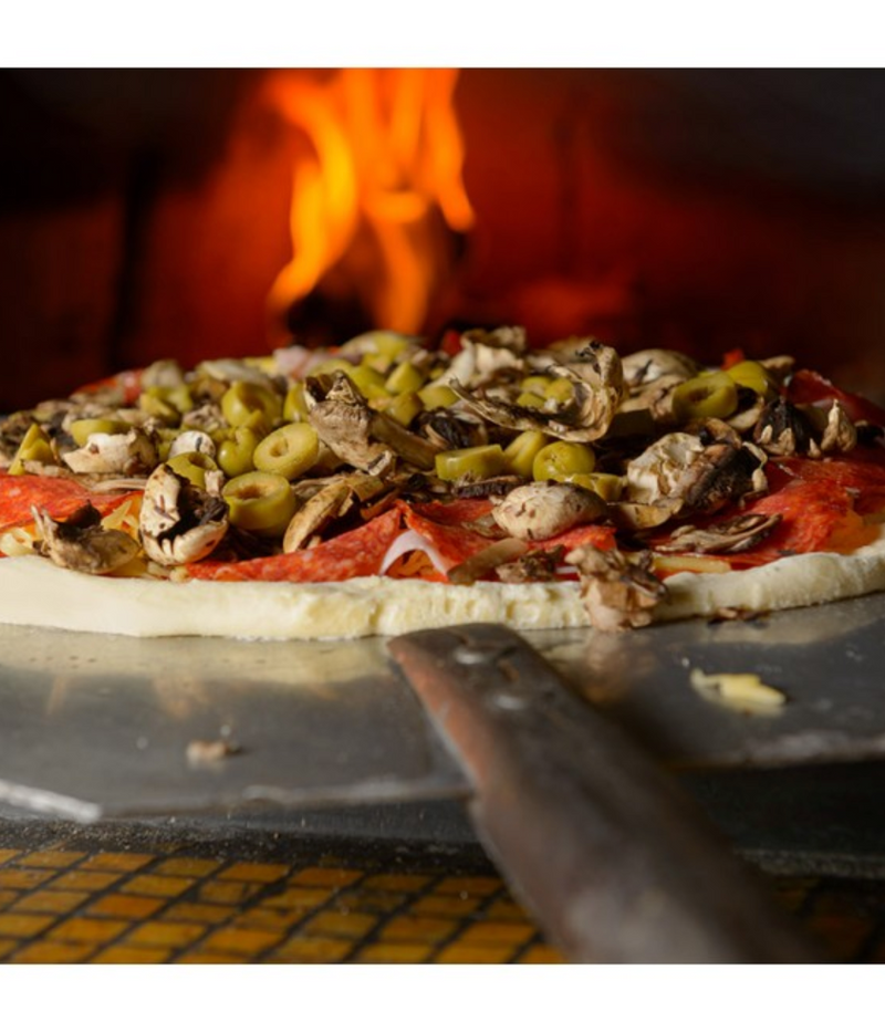 Alpha Pro Grande Wood-Fired Pizza Oven Bundle + Cover | Stainless Steel