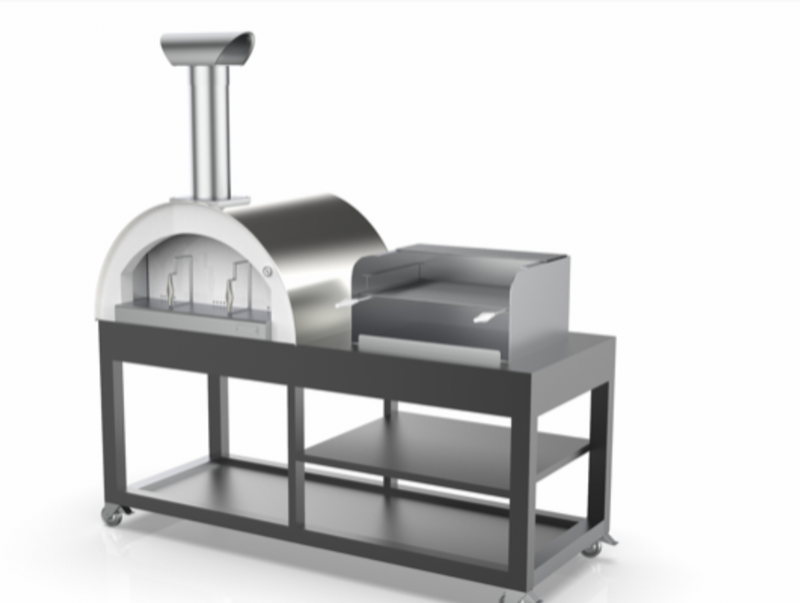 Alpha Pro Fumoso Grande Pizza Oven & Grill Set | Anthracite