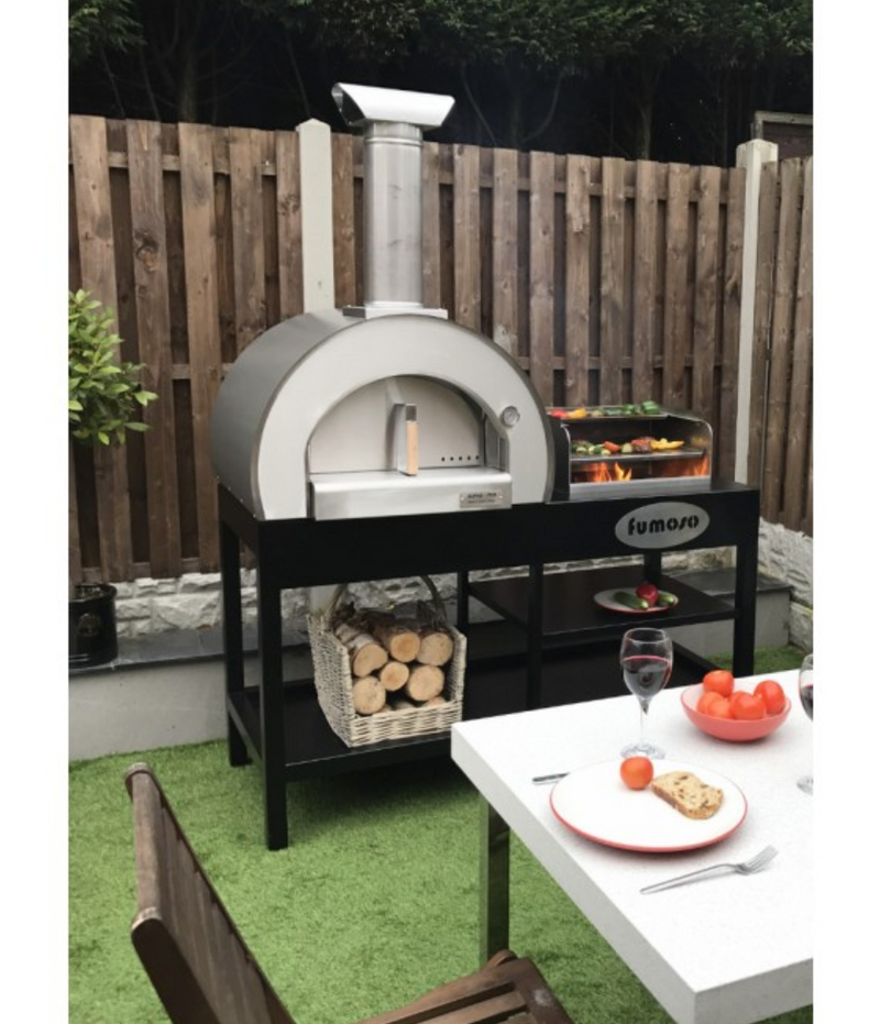 Alpha Pro Fumoso Grande Pizza Oven & Grill Set | Anthracite