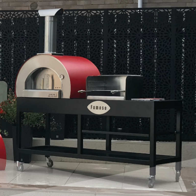 Fumoso Piccolo Pizza Oven & Grill Set- Anthracite