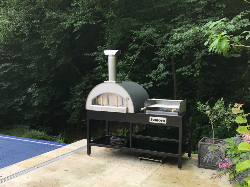 Alpha Pro Fumoso Grande Pizza Oven & Grill Set | Anthracite