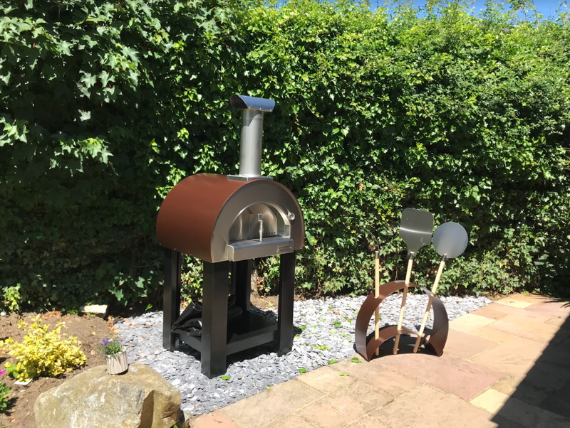 Alpha Pro Piccolo Wood-Fired Pizza Oven Bundle + Cover | Anthracite