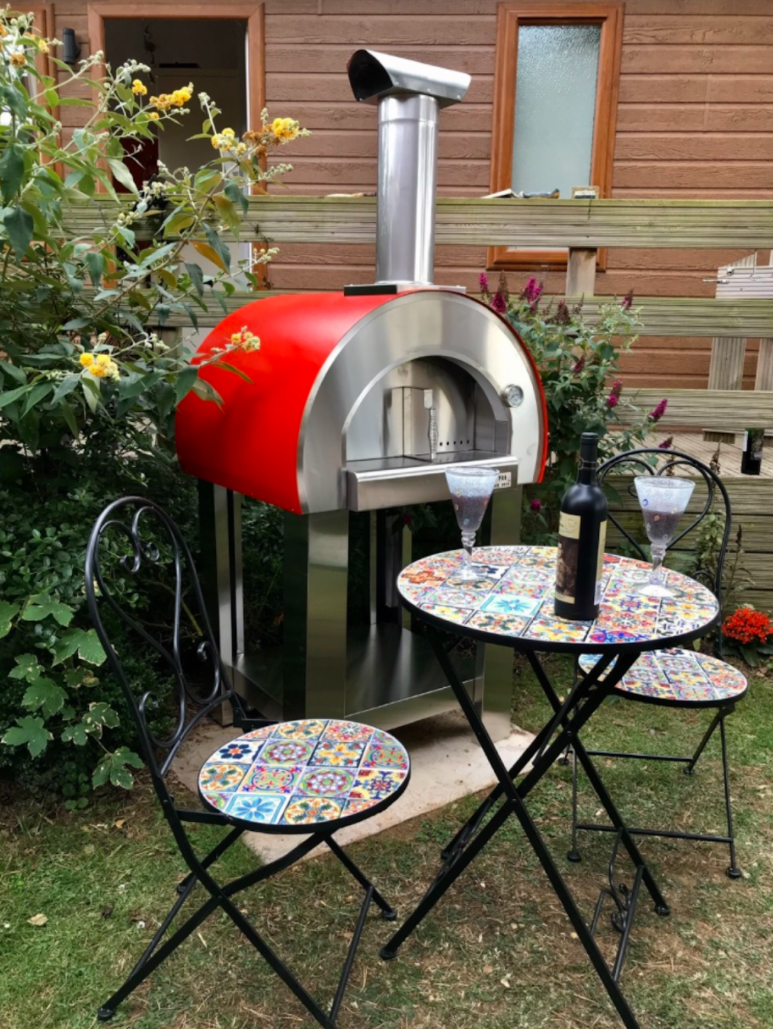 Alpha Pro Piccolo Wood-Fired Pizza Oven Bundle + Cover | Anthracite