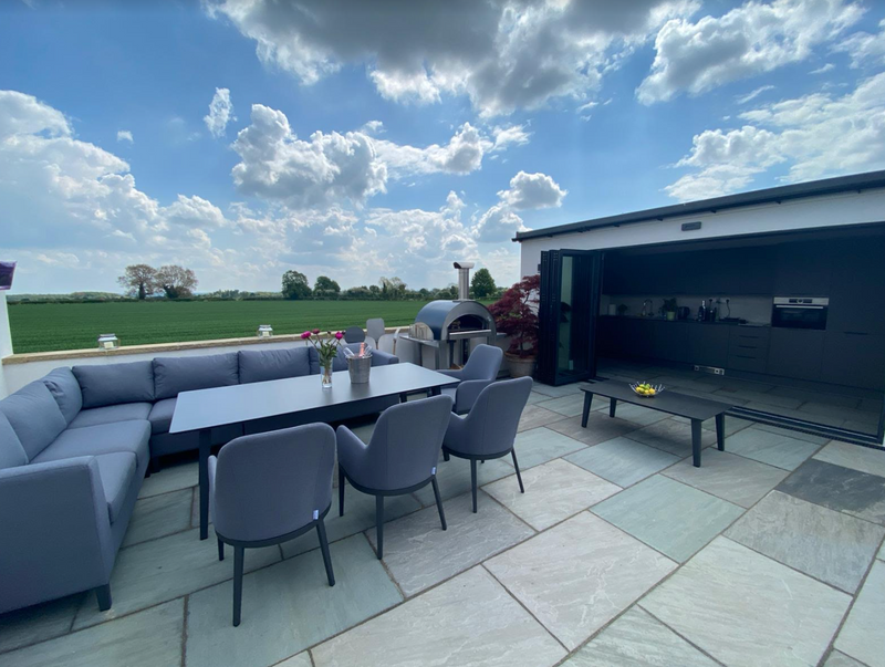 Alpha Pro Grande Wood-Fired Pizza Oven Bundle + Cover | Stainless Steel