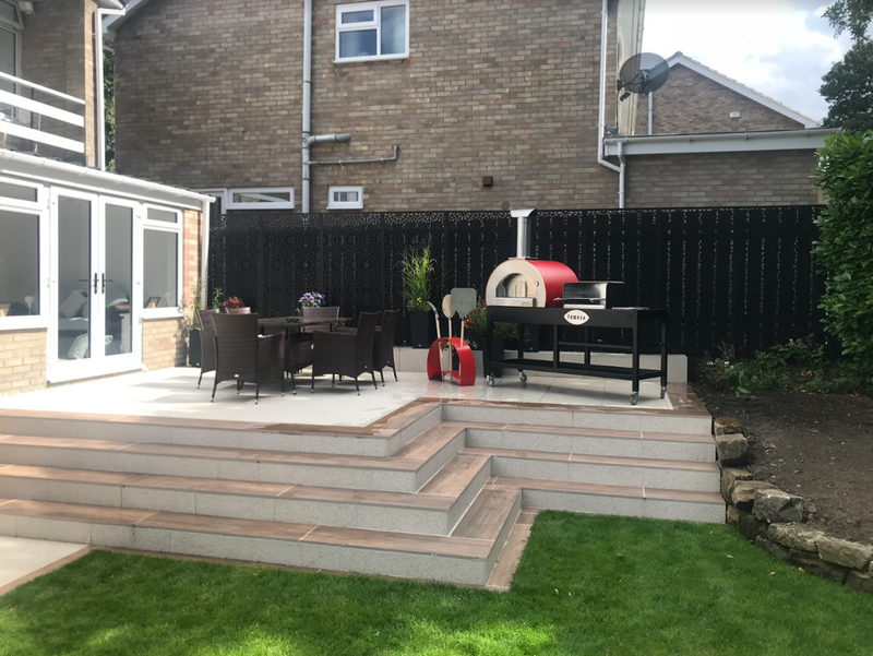 Fumoso Piccolo Pizza Oven & Grill Set- Anthracite