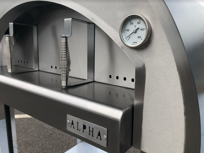Alpha Pro Fumoso Grande Pizza Oven & Grill Set | Anthracite
