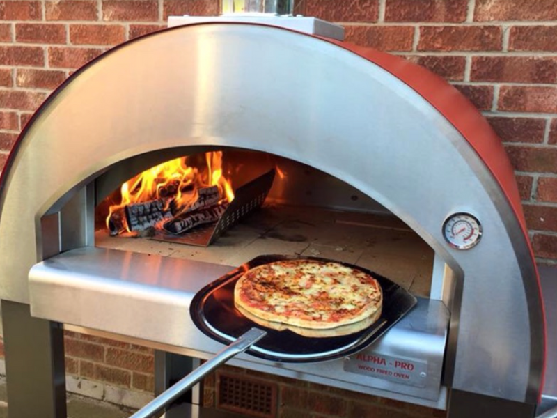 Beefeater 1200E Built-In 4 Burner Gas BBQ Outdoor Kitchen, Piccolo Pizza Oven and Fridge