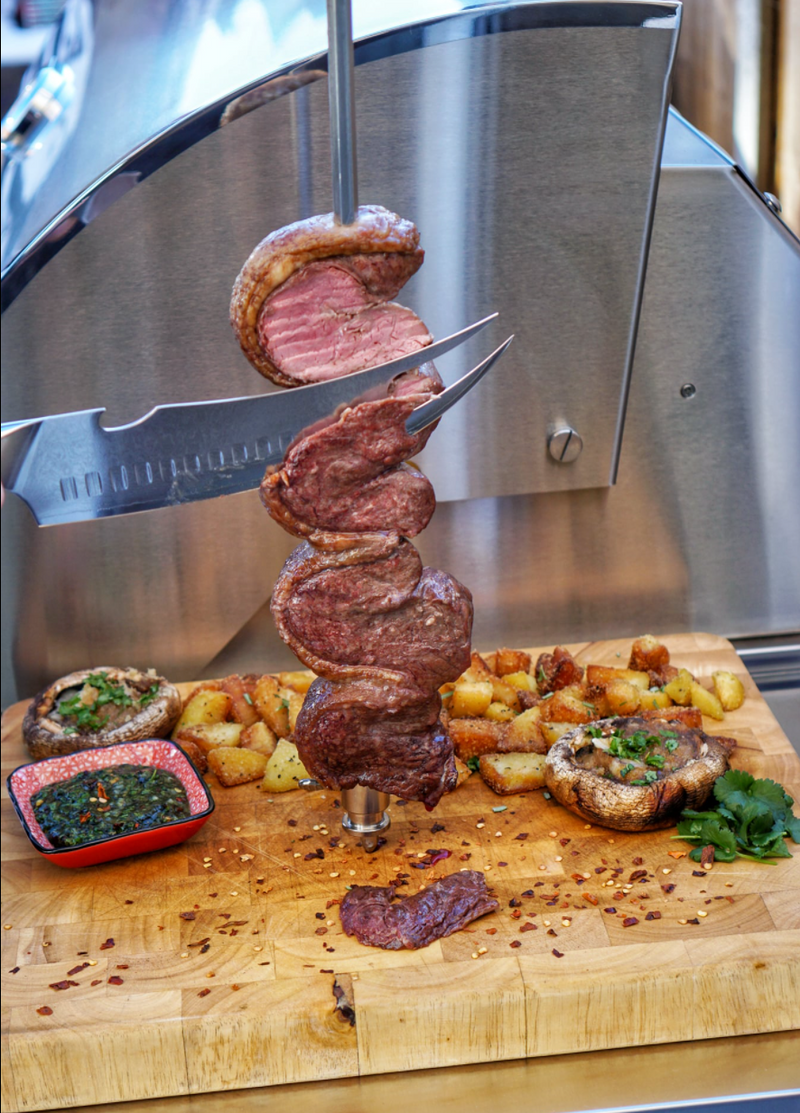 Whistler Cirencester 6 Burner Barbecue with Side Burner + Rotisserie + Cover