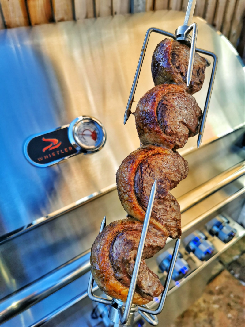 Whistler Outdoor Kitchen 4 Burner BBQ, and Double Door