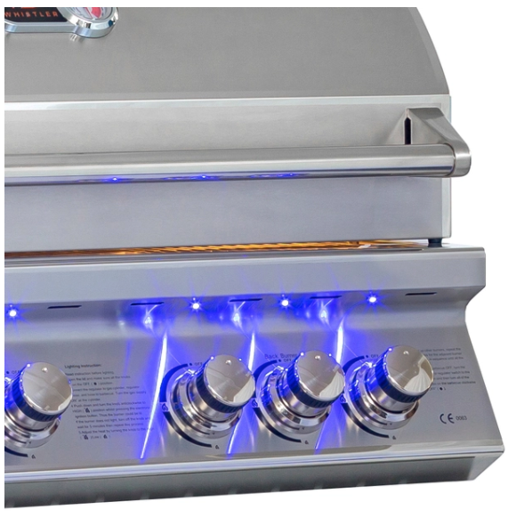 Whistler Burford 4 Burner Barbecue with Rotisserie and Weather Cover