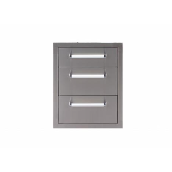 Whistler Burford Triple Drawer Black