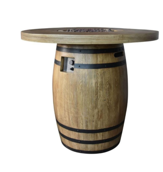Lafite Barrel Fire Table