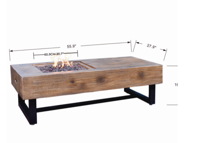 Naples Coffee Fire Table