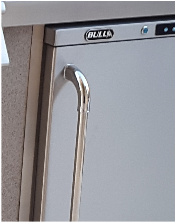Bull outdoor rated refrigerator finishing frame