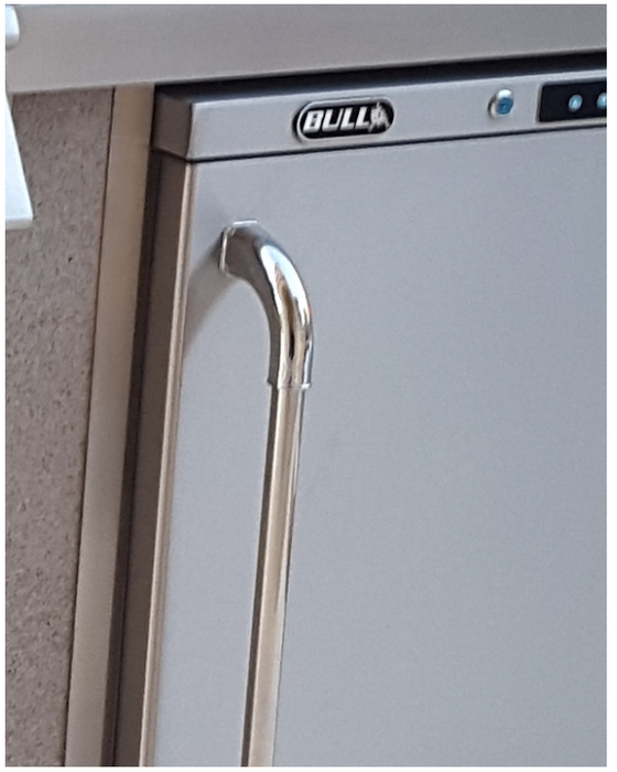 Bull outdoor rated refrigerator finishing frame