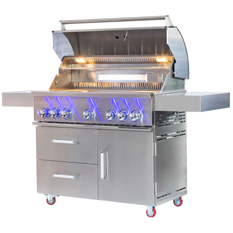 Whistler Bibury 5 Burner Barbecue with Rotisserie and Weather Cover